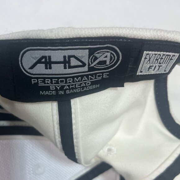 Mylan Classic Performance Golf Cap Hat White Adjustable Strap Back New - Picture 9 of 14